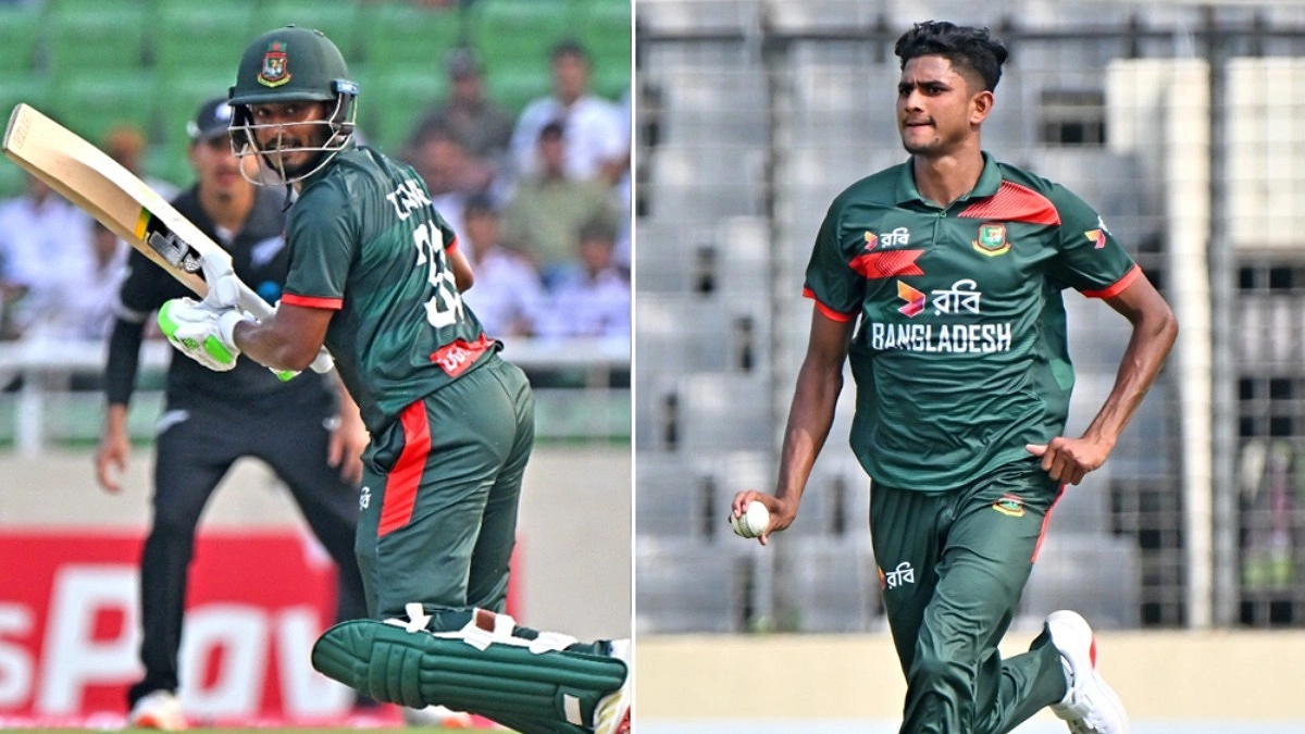 আইসিসি র‍্যাংকিংয়ে তানজিদ-নাহিদের বড় লাফ