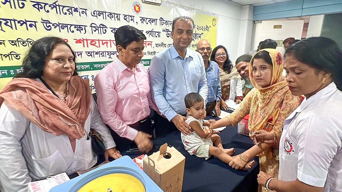 হাম-রুবেলা টিকার আওতায় ১১ লাখ শিশু