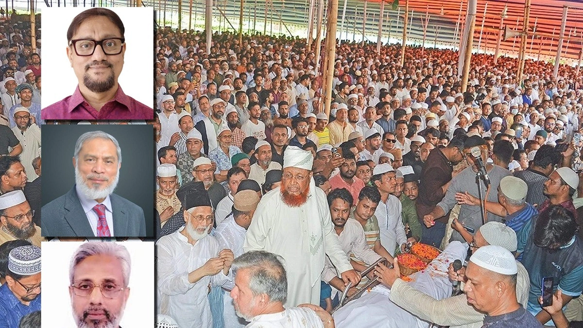 ইঞ্জিনিয়ার মোশাররফের জানাজায় বিএনপি ও জামায়াতের দুই নেতা