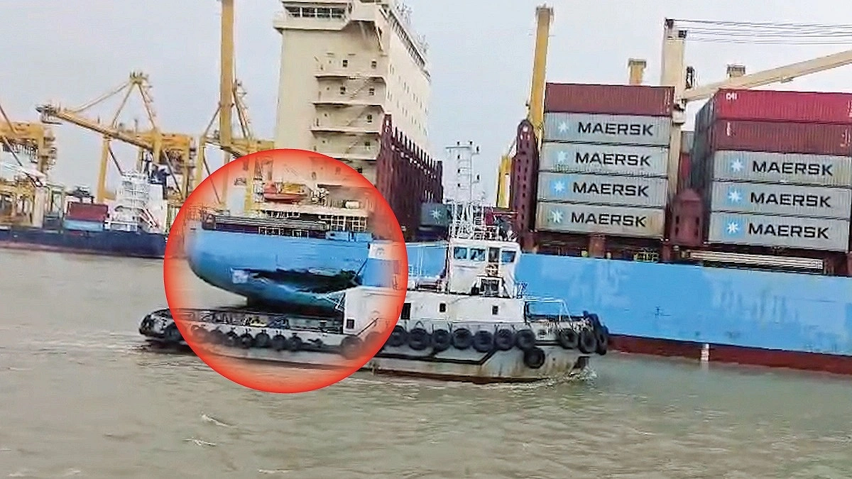 ক্ষতিগ্রস্ত জাহাজ ভেড়াতে বন্দরের বিশেষ আয়োজন