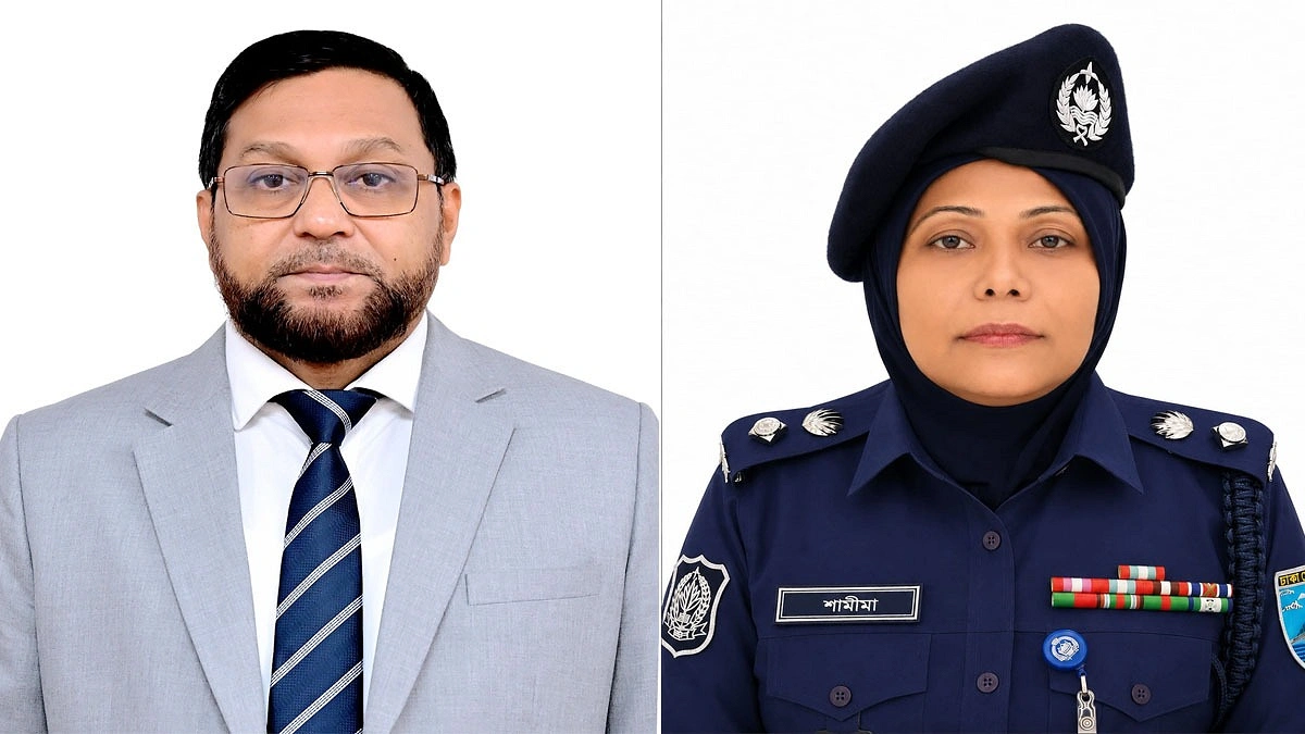 পুলিশ সার্ভিস অ্যাসোসিয়েশনের সভাপতি মোসলেহ উদ্দিন, সম্পাদক শামীমা