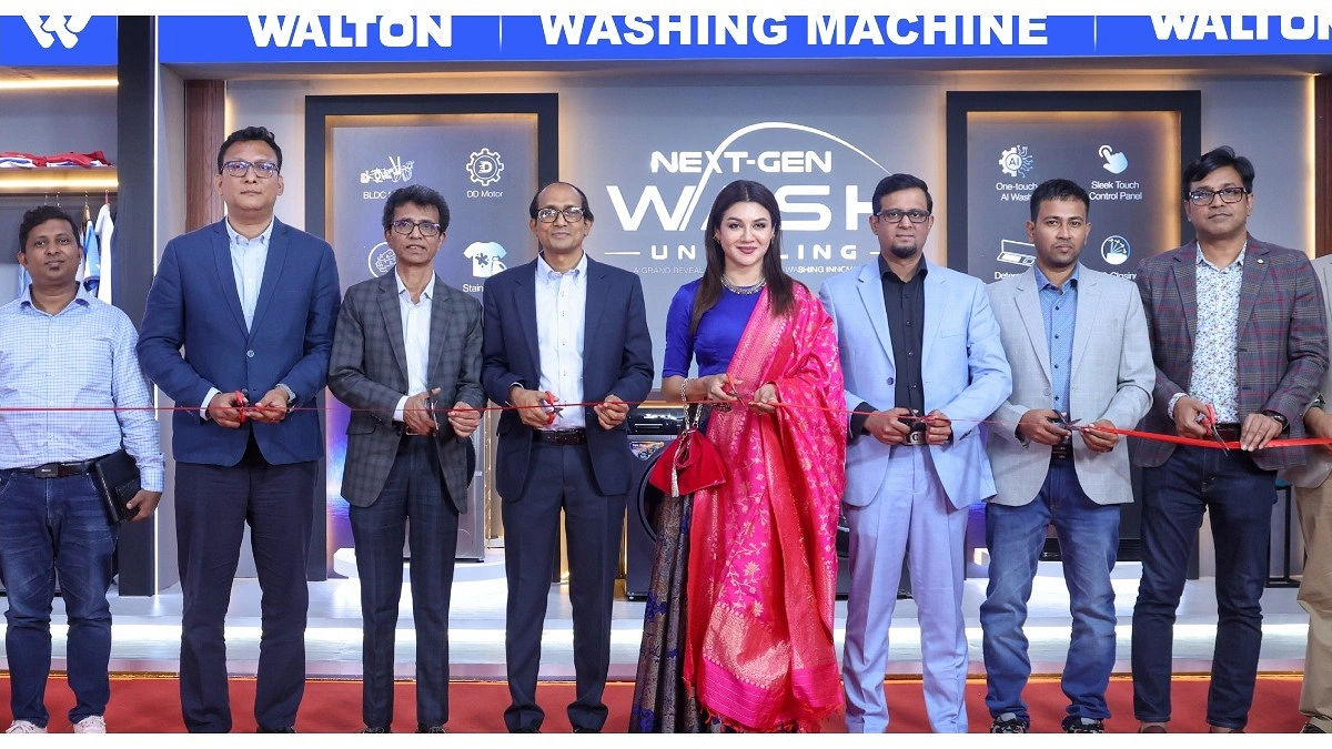 ওয়ালটন স্মার্ট ওয়াশিং মেশিনের নতুন ৪ মডেল উন্মোচন