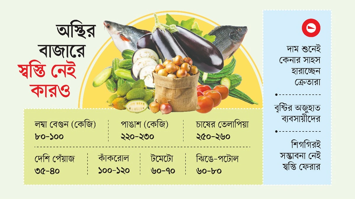 ‘আগে কিনত দু-তিন কেজি, এখন আধা কেজি’