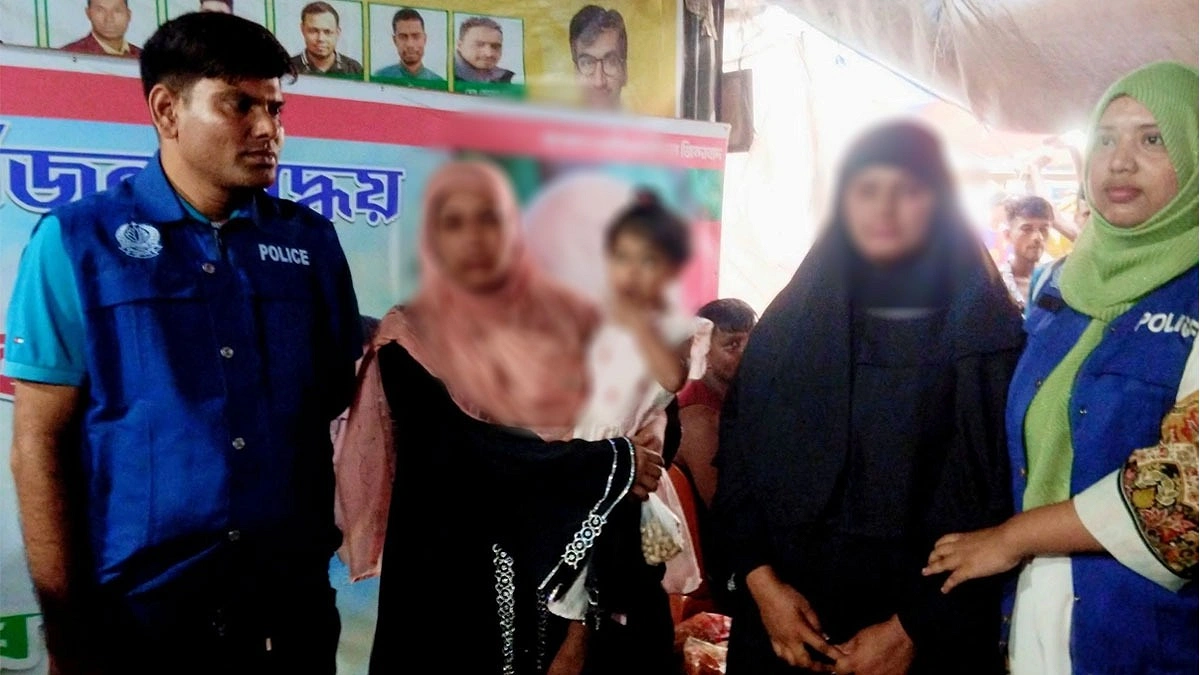 মেঘনায় দুই নারী পকেটমার গ্রেপ্তার