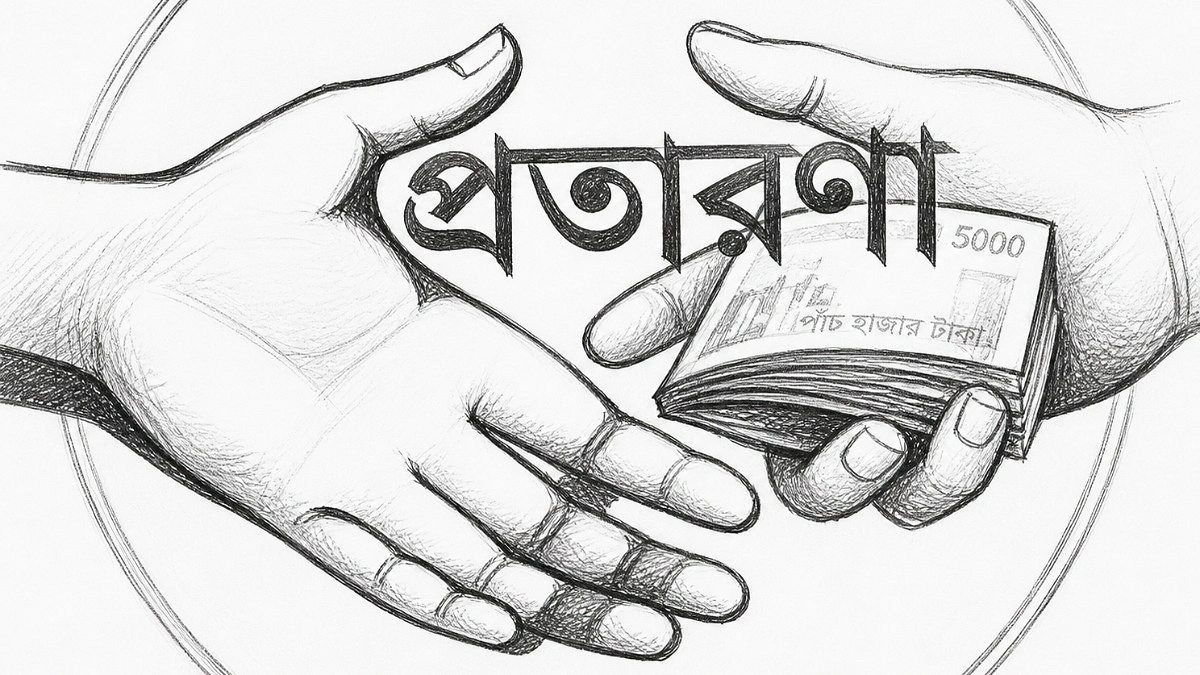 কচুয়ায় আদম বেপারির খপ্পরে সর্বস্বান্ত এক গ্রাম
