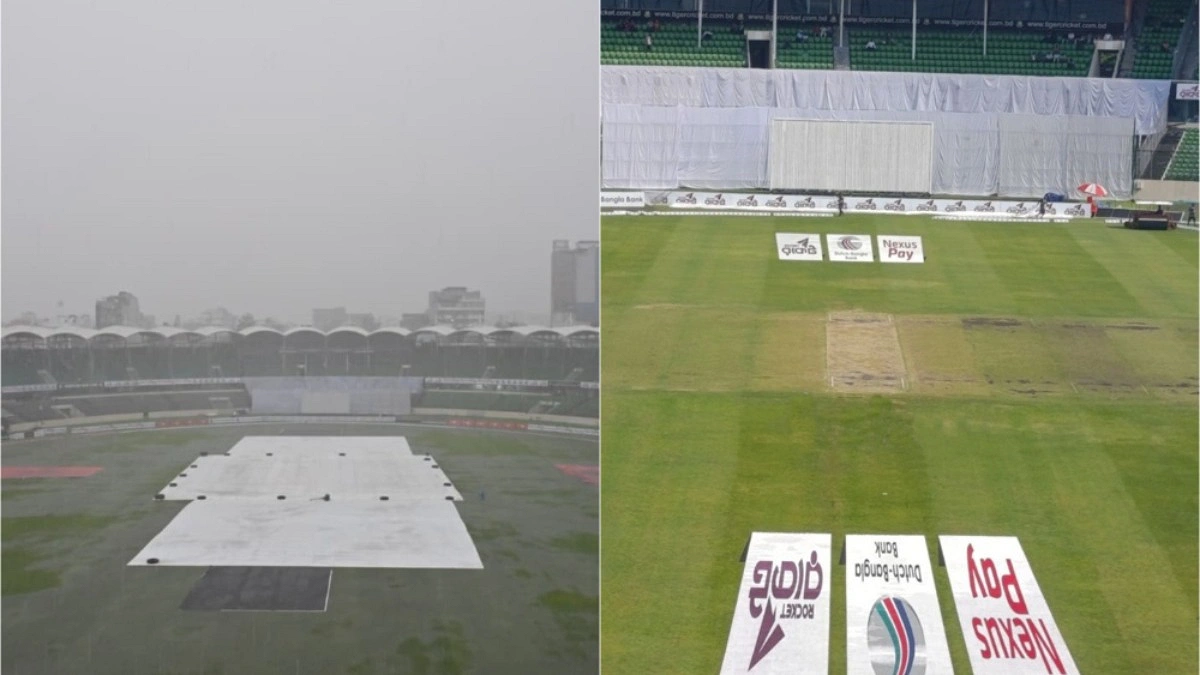 তুমুল বৃষ্টির পর খেলা শুরু, মিরপুরের ড্রেনেজ যেন বিস্ময়