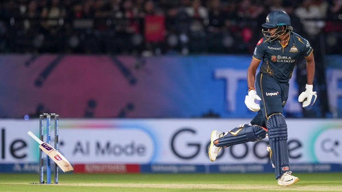 টানা দুই ম্যাচে অদ্ভুত আউটে হাসির খোরাক সুদর্শন