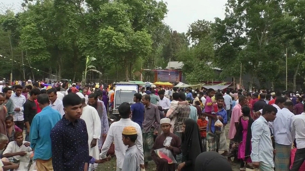 ঝিনাইগাতীতে শতবর্ষী চরণতলা মেলা, মিলনমেলায় পরিণত উৎসব