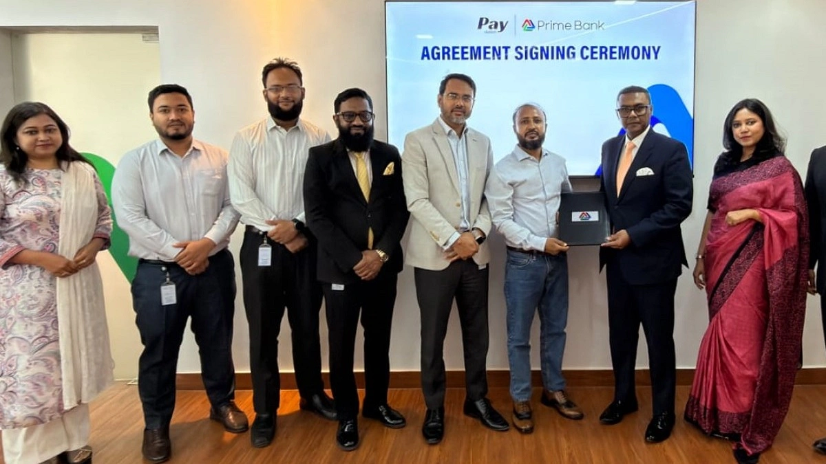 প্রাইম ব্যাংক ও পে’স্টেশনের মধ্যে চুক্তি স্বাক্ষর