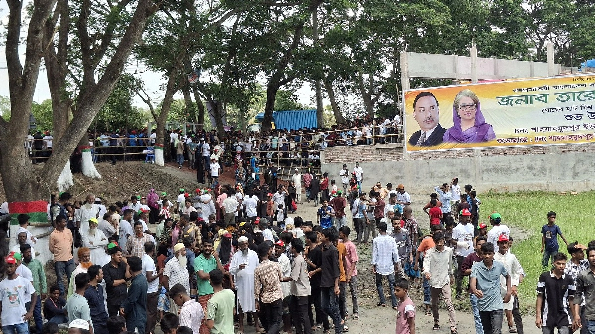 চাঁদপুরে তারেক রহমানকে ঘিরে উৎসবমুখর পরিবেশ