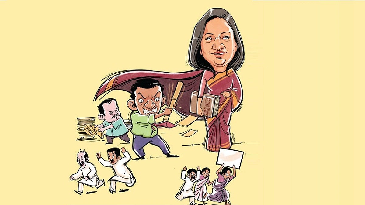 প্রতিমন্ত্রীর প্রশ্রয়ে দুই বাহিনীর তাণ্ডব