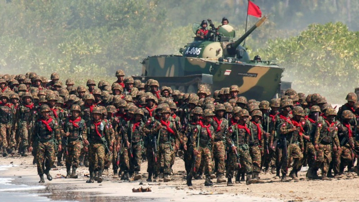 সীমান্ত ফের দখলে মরিয়া মিয়ানমার সেনাবাহিনী