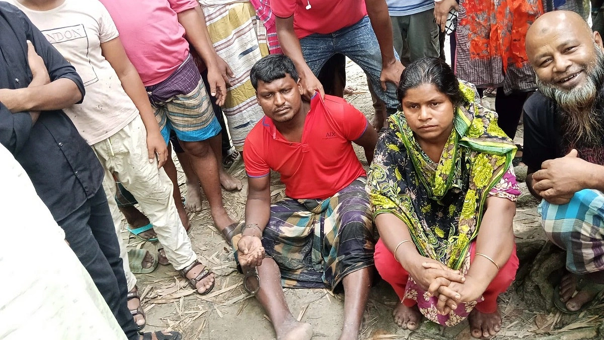 চিরিরবন্দরে ইয়াবাসহ ভাই-বোন আটক