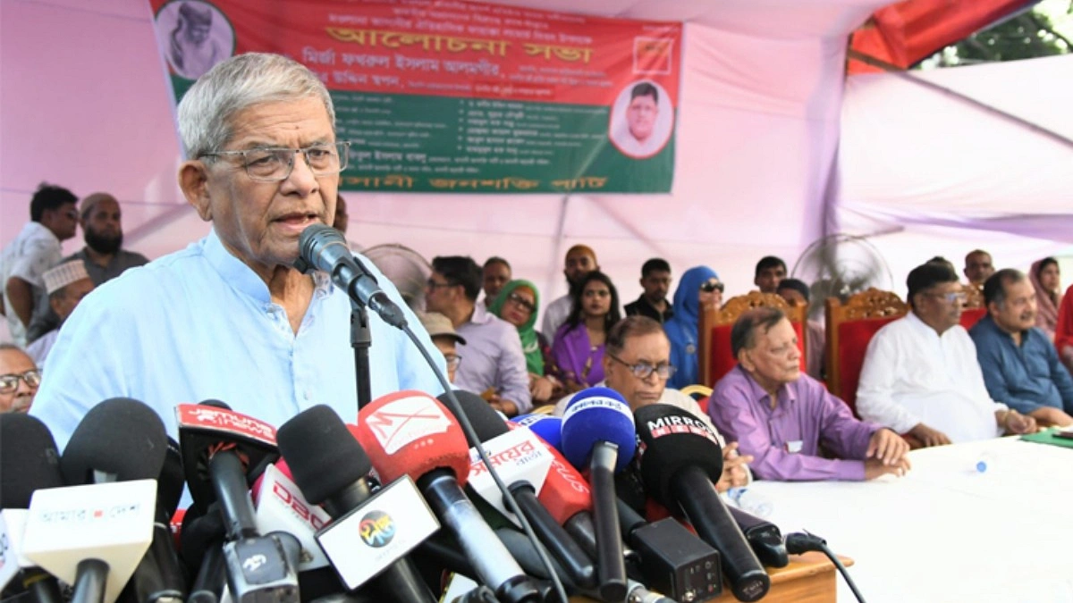 ‘উসকানিমূলক বক্তব্য দেবেন না’ পশ্চিমবঙ্গ সরকারকে মির্জা ফখরুল