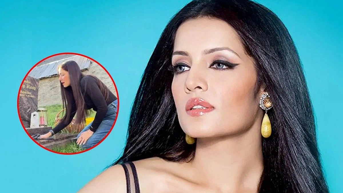 সন্তানের কবরের সামনে কান্নায় ভেঙে পড়লেন সেলিনা