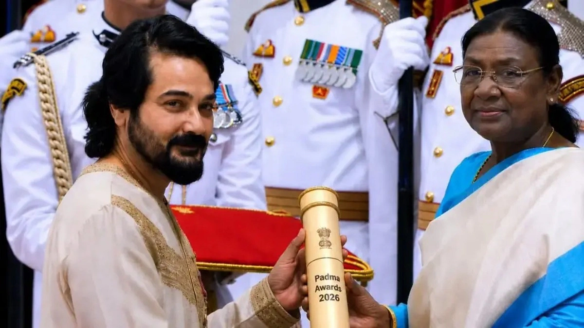 পদ্মশ্রী সম্মানে ভূষিত প্রসেনজিৎ