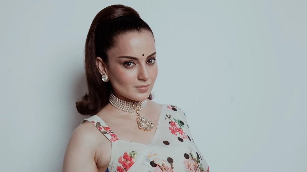 রেট্রো সাজে মুগ্ধ করলেন কঙ্গনা রানাউত