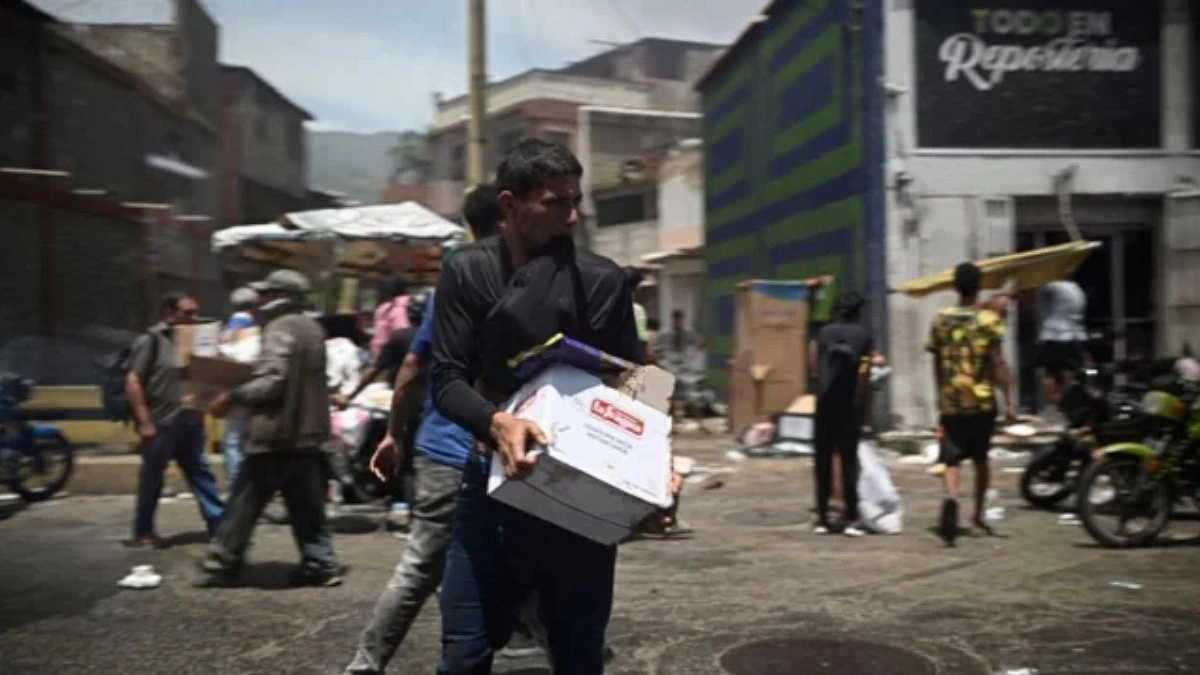 ভেনেজুয়েলায় ত্রাণ সংকট, চলছে হরদম লুটপাট