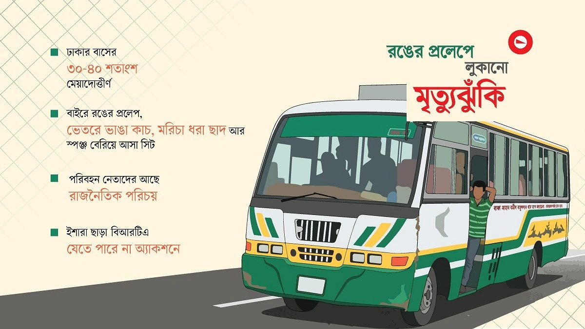 ঢাকার সড়কে জরাজীর্ণ ‘সুপার সার্ভিস’