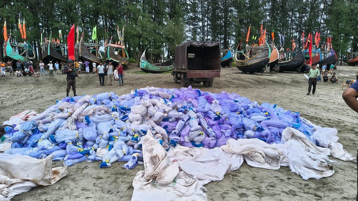 আড়াই কোটি টাকার কারেন্ট জাল পুড়িয়ে ধ্বংস