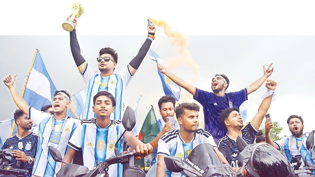 বিশ্বকাপের র‍্যালি