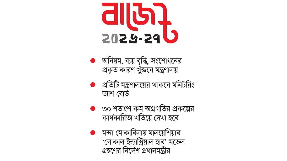 প্রকল্প দেরি হলে শাস্তি
