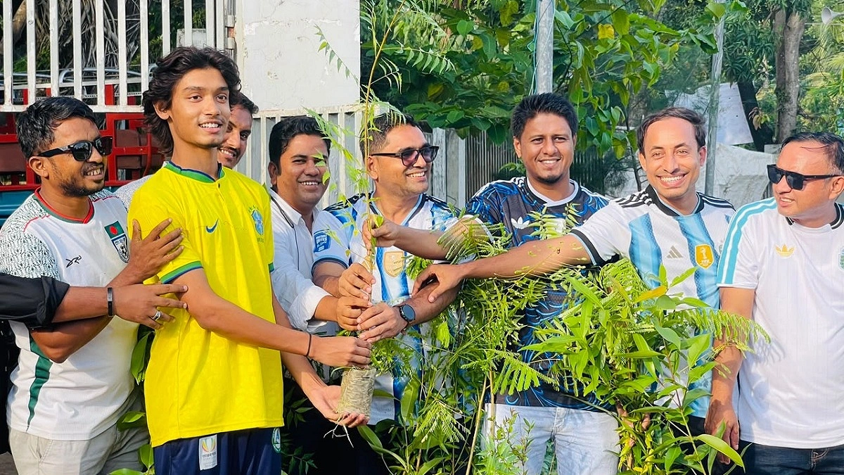 আর্জেন্টিনা কাপ জিতলে লাগানো হবে ৪০ হাজার গাছ