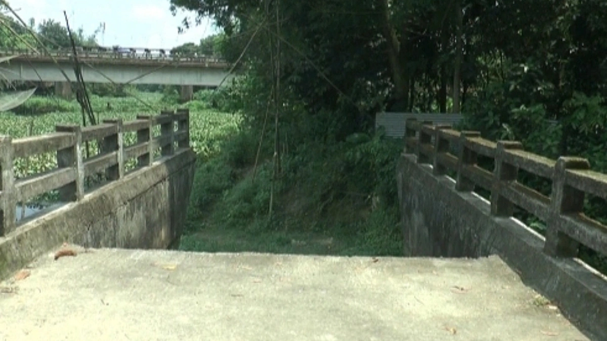 নির্মাণের ৮ বছর পরও অচল টাঙ্গাইলের সেতু, ক্ষোভ স্থানীয়দের