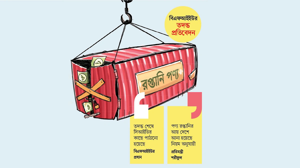 রপ্তানির আড়ালে চাঞ্চল্যকর অর্থপাচার