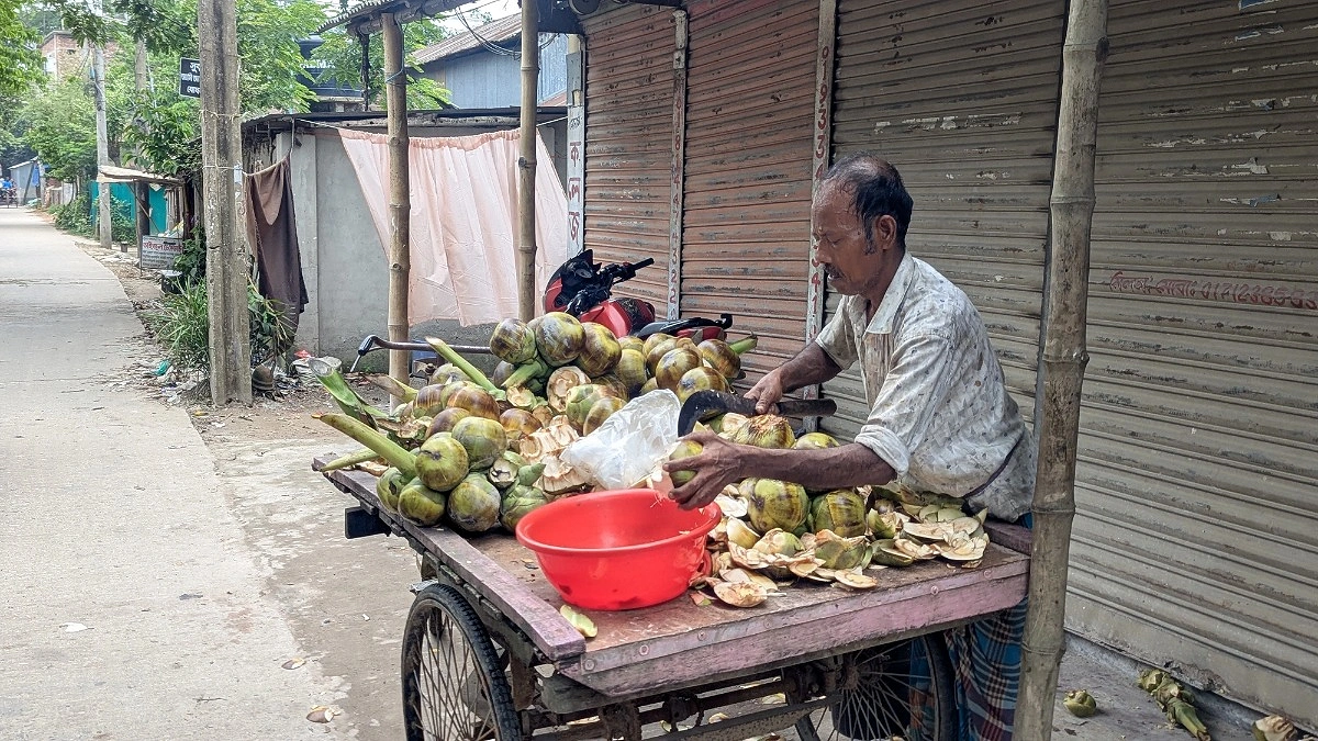 দাবদাহের শহরে স্বস্তির দূত তালের শাঁস