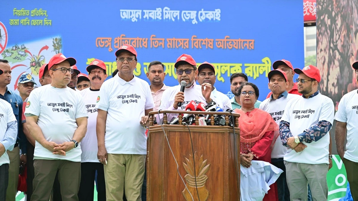 ডেঙ্গু প্রতিরোধে দেশজুড়ে তিন মাসের বিশেষ অভিযান শুরু