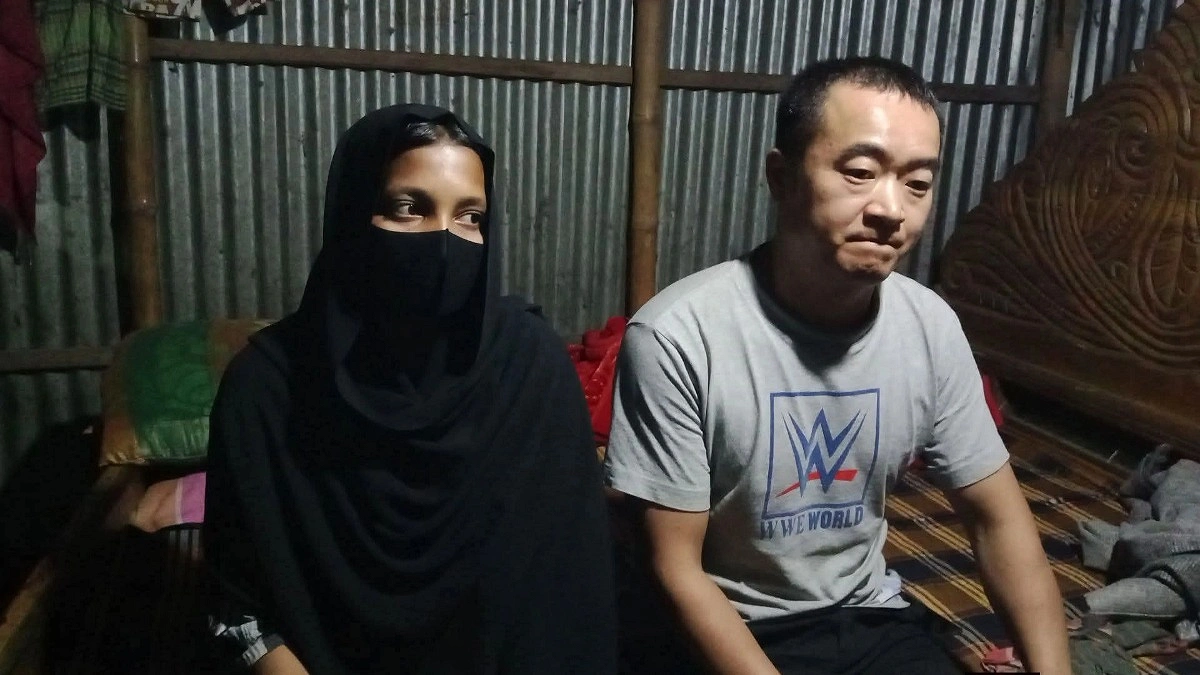 প্রেমের টানে ব্রাহ্মণবাড়িয়ায় চীনা যুবক
