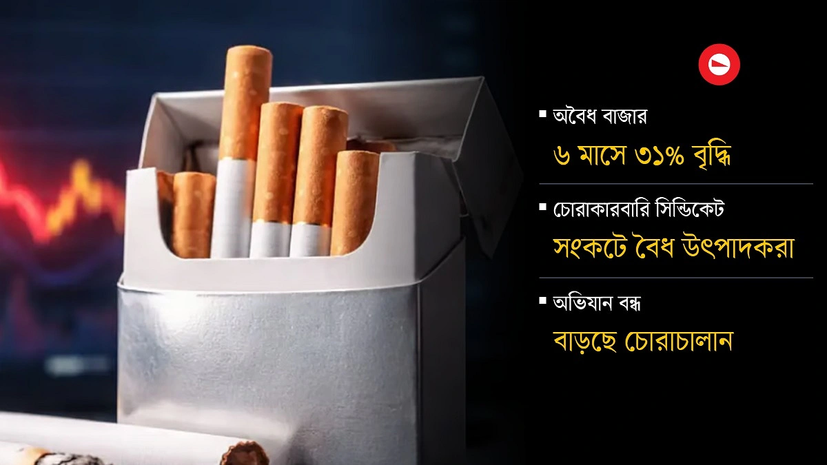অবৈধ সিগারেট ঠেকালে ২০ হাজার কোটি আয়