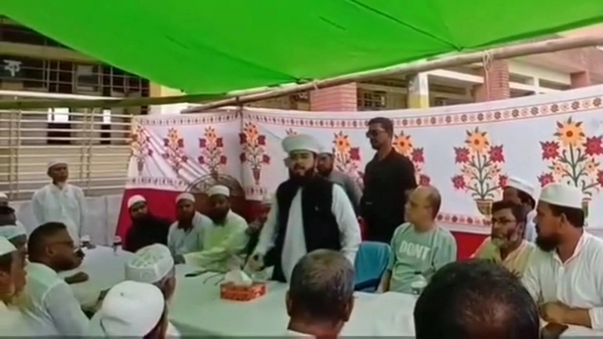 সালিশে এমপি হানজালার উত্তেজিত আচরণের ভিডিও ভাইরাল