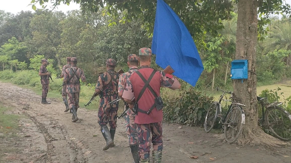 মেহেরপুর সীমান্তে পুশইন প্রতিহত করল বিজিবি