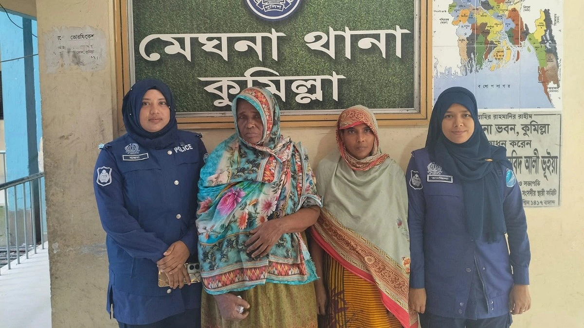 মেঘনায় ইয়াবাসহ মা-মেয়ে ও যুবক গ্রেপ্তার