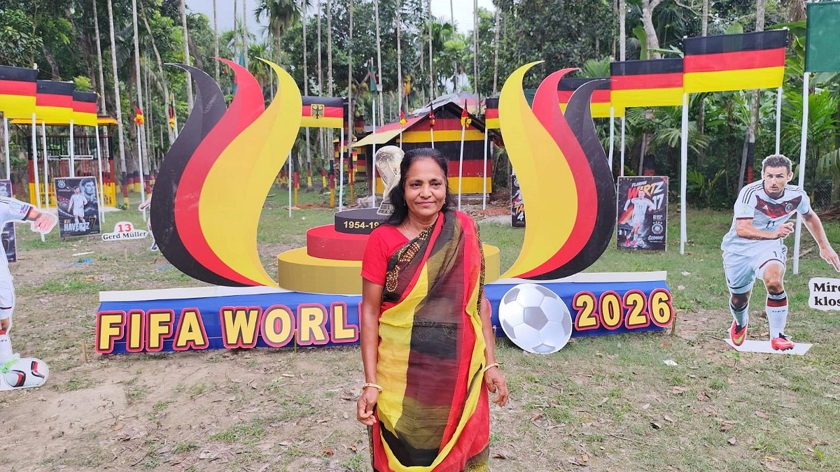 ডাক্তার সাগরের বাড়ি যেন এক টুকরো ‘জার্মানি’