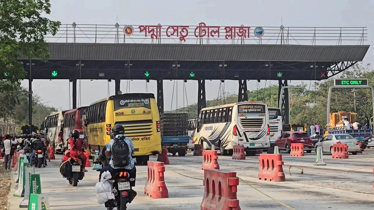 ৪ বছরে পদ্মা সেতু, টোল থেকে আয় প্রায় সাড়ে ৩ হাজার কোটি
