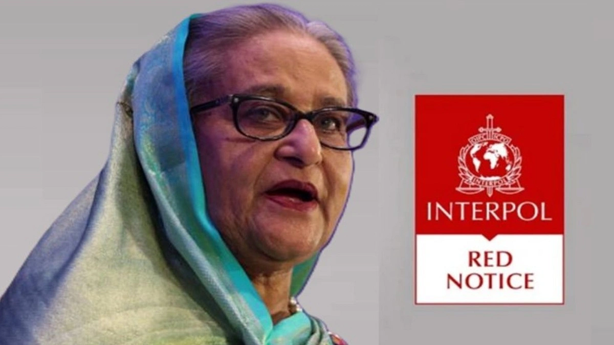 হাসিনাসহ ১০ জনের নামে ইন্টারপোলে রেড নোটিশ জারির আবেদন