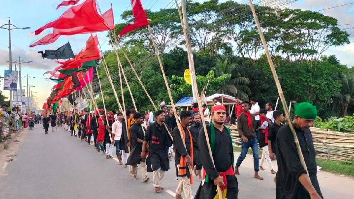 শতবর্ষের ঐতিহ্যে গড়পাড়া ইমামবাড়ির আশুরা আয়োজন