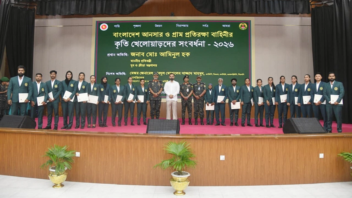 খেলাধুলাকে সমান গুরুত্ব দিচ্ছে সরকার : ক্রীড়া প্রতিমন্ত্রী