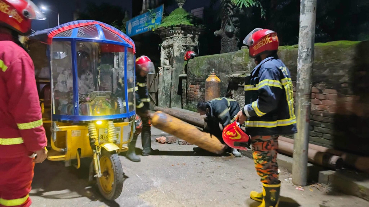 ময়মনসিংহে গ্যাস সিলিন্ডার বিস্ফোরণ, আহত ৩৯ জন