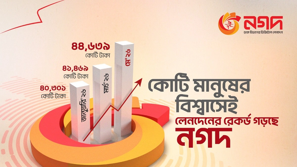 মে মাসে নগদে সর্বোচ্চ লেনদেনের নতুন রেকর্ড