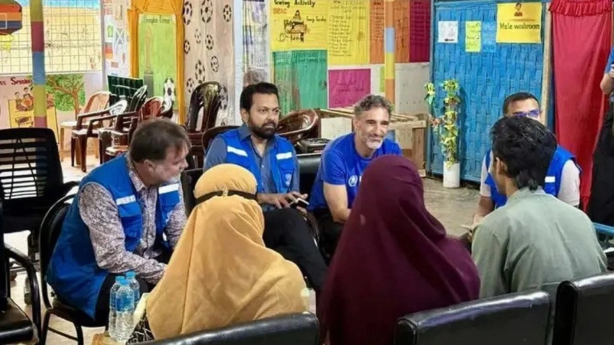 রোহিঙ্গা ক্যাম্পে তাহসান