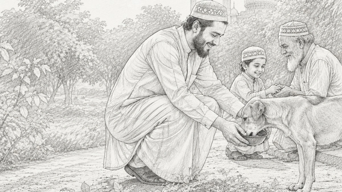 সৃষ্টির প্রতি দয়ার অনন্য প্রাপ্তি