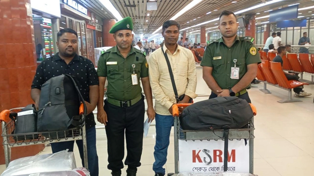 শাহজালাল বিমানবন্দরে প্রবাসীর হারিয়ে যাওয়া লাগেজ উদ্ধার