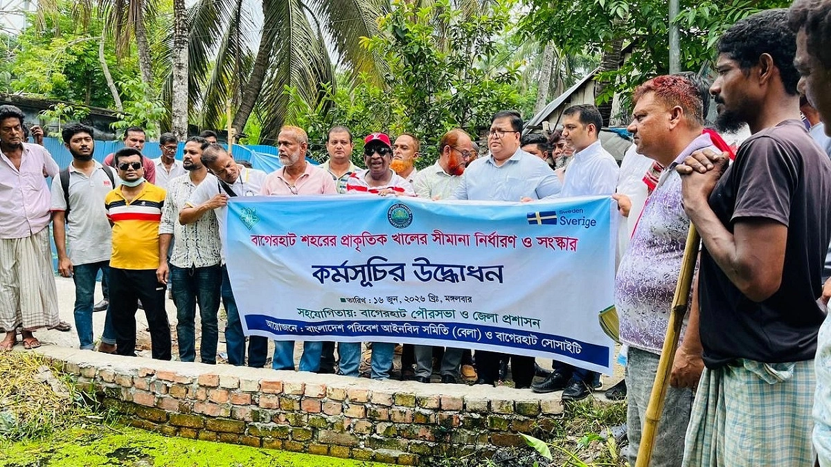 ময়লা-দখলমুক্ত হচ্ছে খাল, স্বস্তির আশা নগরবাসীর