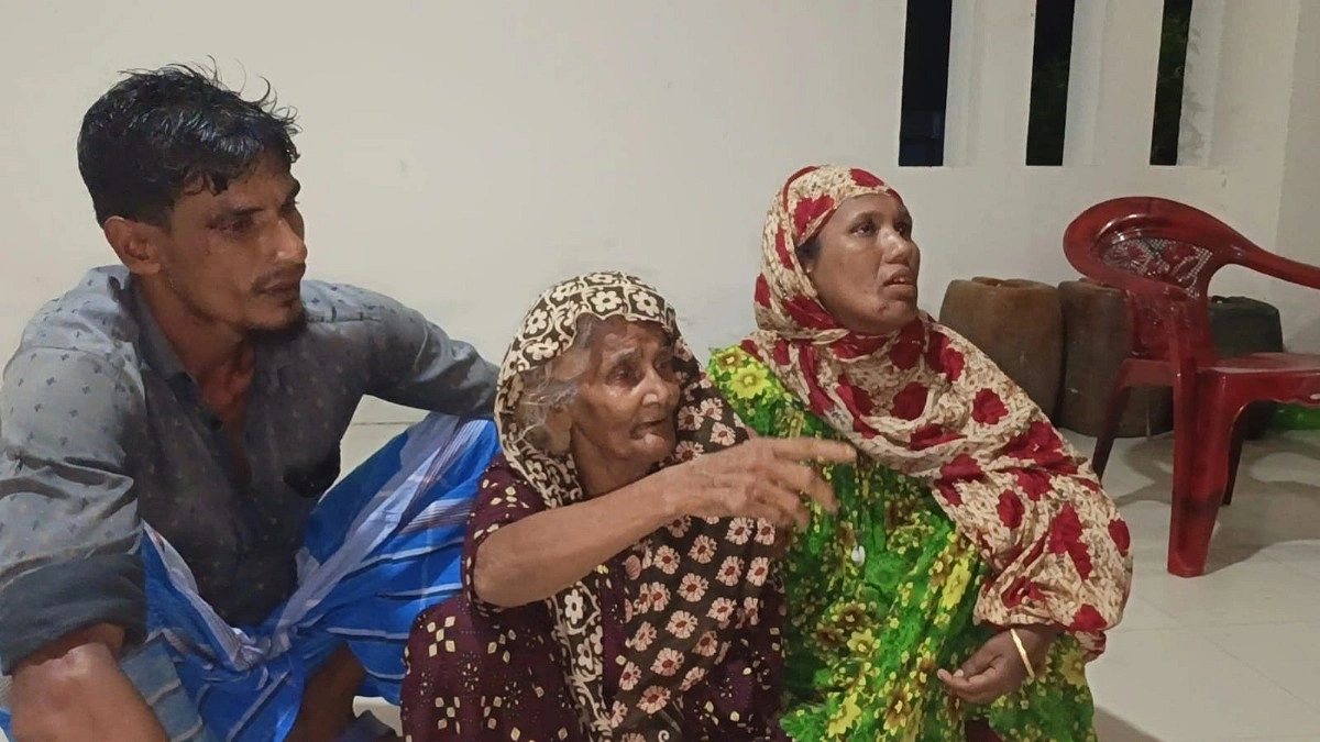 ভরণপোষণের টাকা চাইতে গিয়ে ছেলের মারধরের শিকার বৃদ্ধা মা