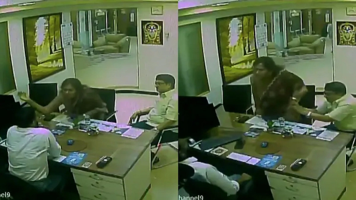 ব্যাংক কর্মকর্তাকে চড় মারলেন সাবেক মন্ত্রীর মেয়ে
