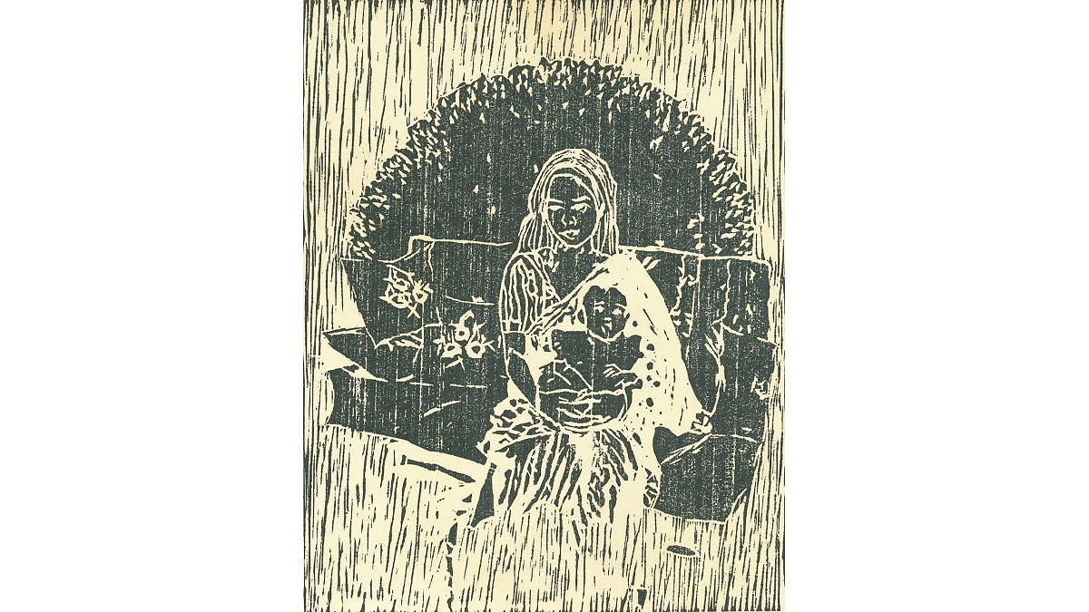 সারা জাবীনের একক প্রদর্শনী চৌকাঠ